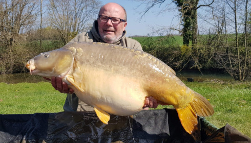 A carp from Jonchery, Apr 2021