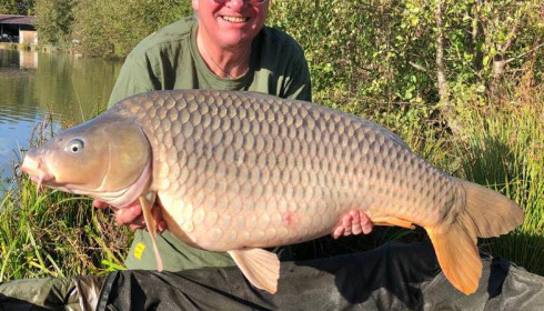 A 47 lb fish from Jonchery, 47lb common, Oct 2022