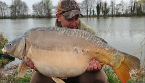 A carp from Jonchery, Apr 2019