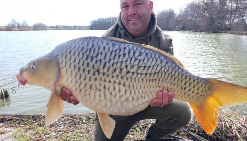 A carp from Jonchery, Ian Morris, Mar 2023