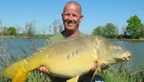 A carp from Jonchery, Swim 5, Apr 2014
