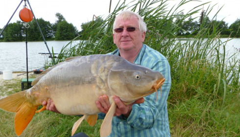 A 28 lb 3 oz carp from Jonchery, Adrian, Mar 2013