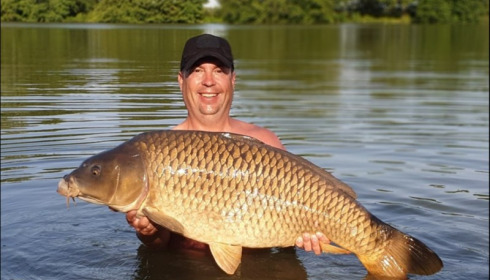 A 53 lb carp from Jonchery, Anthony, Jun 2019