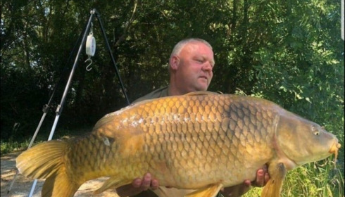 A carp from Jonchery, Jul 2019