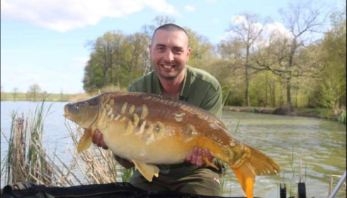 A carp from Jonchery, Apr 2019