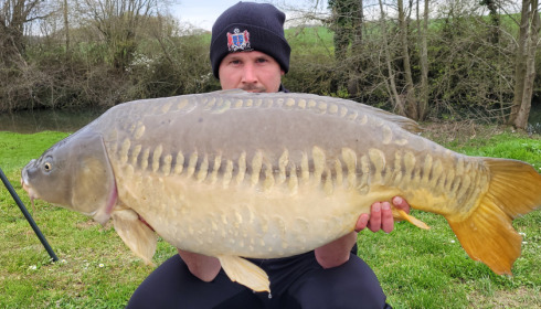 A 38 lb 14 oz fish from Jonchery, Linear, Apr 2023