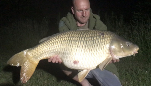 A 34 lb 8 oz carp from Jonchery, Stephen Tovey, Jun 2023