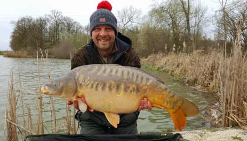 A carp from Jonchery, Graham Taylor - Swim 4, Mar 2017