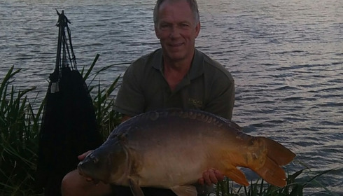 A 48 lb carp from Jonchery, John Tipper, Aug 2015