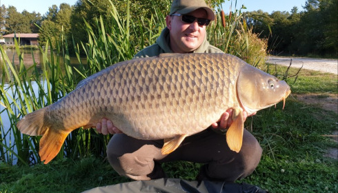 A 40 lb 4 oz carp from Jonchery, Dave Pillman, Sep 2019