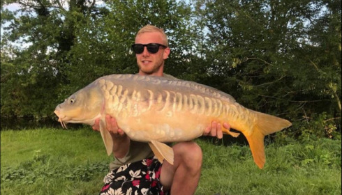 A carp from Jonchery, Jul 2018