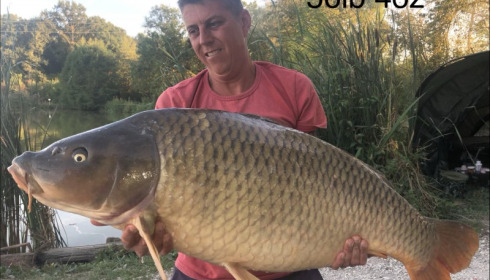 A 56 lb 4 oz carp from Jonchery, Tony Richards, Sep 2019