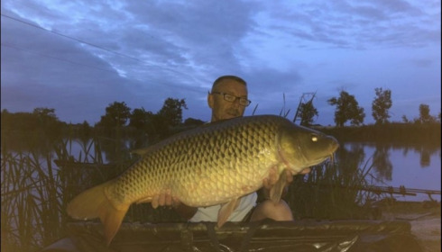 A 44 lb 5 oz carp from Jonchery, Aug 2019