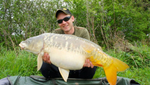 A carp from Jonchery, Apr 2014