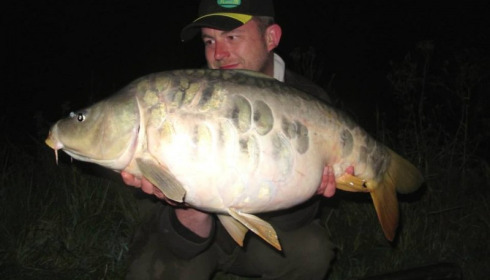 A carp from Jonchery, Swim 5, Apr 2014