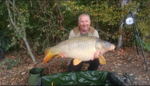 A 52 lb carp from Jonchery, Sep 2019