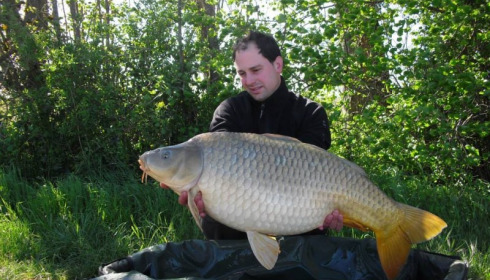 A carp from Jonchery, Swim 4, Apr 2014
