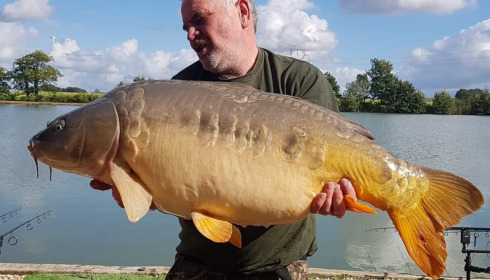 A carp from Jonchery, Oct 2021
