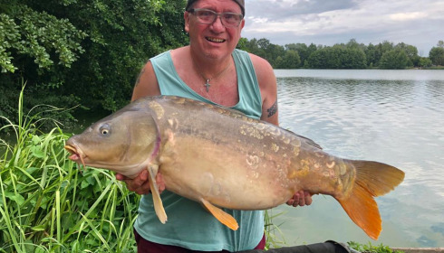 A 44 lb fish from Jonchery, Mirror, Jul 2023