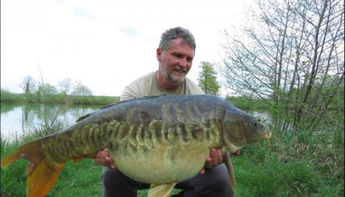 A carp from Jonchery, Apr 2019