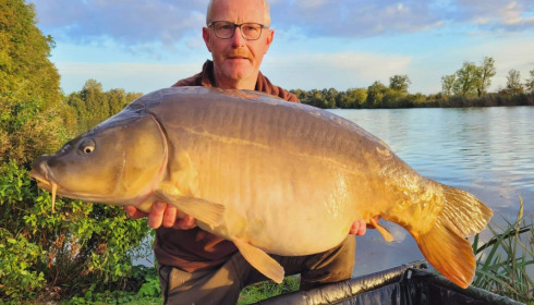 A carp from Jonchery, Oct 2021