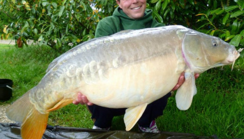 A carp from Jonchery, May 2014