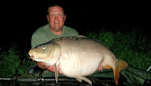 A 47 lb 12 oz carp from Jonchery, Joe Charnock, May 2016