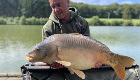 A 42 lb 8 oz carp from La Fonte, Neil Hawkins, Sep 2022