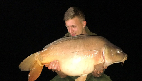 A 32 lb 4 oz carp from La Fonte, Luke Norris, May 2017