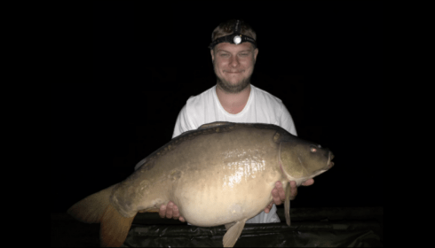 A 37 lb 7 oz carp from La Fonte, Mark Pennington , Jun 2019