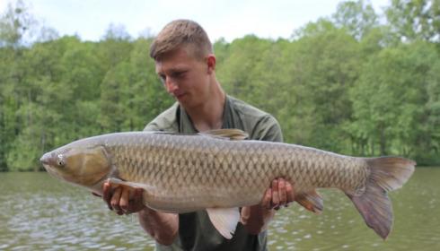 A 28 lb 8 oz carp from La Fonte, Luke Norris, May 2017