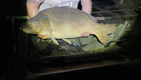 A 52 lb 7 oz carp from La Fonte, Paul James Bonner, Sep 2022