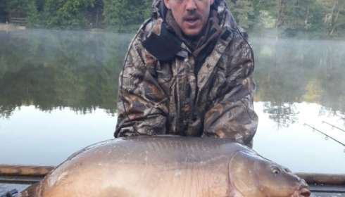 A 44 lb carp from La Fonte, Paul Evans, Sep 2017