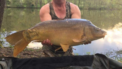 A 29 lb 6 oz carp from La Fonte, Christopher Breen, Apr 2017