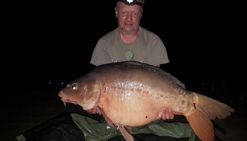 A 30 lb 9 oz carp from La Fonte, Nigel Milton, Jul 2017