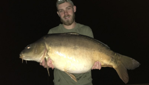 A 33 lb 7 oz carp from La Fonte, Michael Latimer, May 2017