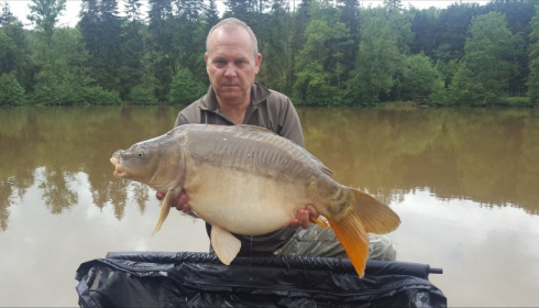 A carp from La Fonte, Kevin Harvey, May 2018