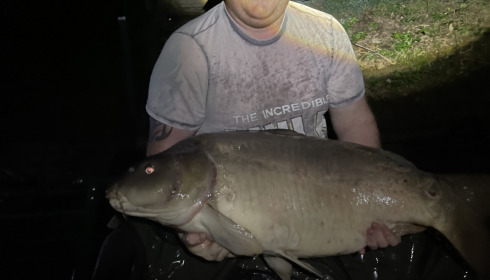 A 52 lb 7 oz carp from La Fonte, Paul James Bonner, Sep 2022