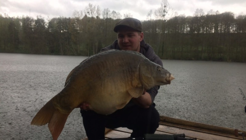 A carp from La Fonte, Tyrone Collin's Group, May 2017