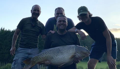 A 42 lb 4 oz fish from La Fonte, Fish no75 to top the week off, Aug 2021