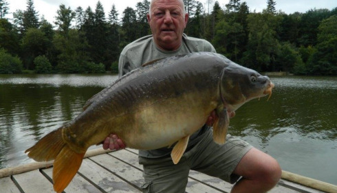 A 44 lb 2 oz carp from La Fonte, david budgell, Sep 2017