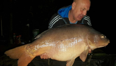 A carp from La Fonte, Geoffrey Yates, Aug 2019