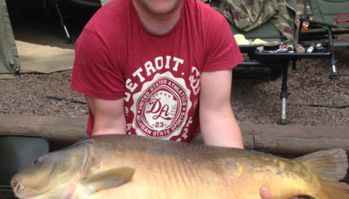 A 36 lb 3 oz carp from La Fonte, Tony Garner, Jul 2016