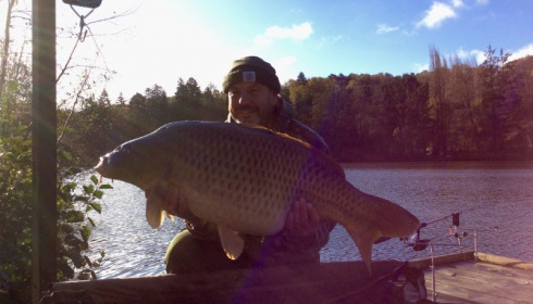 A 41 lb 8 oz carp from La Fonte, Frank, Nov 2017