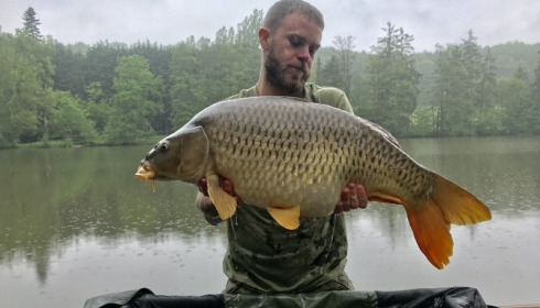 A 22 lb 8 oz carp from La Fonte, Michael Latimer, May 2017
