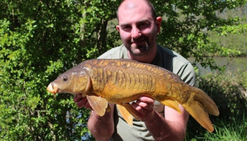 A carp from La Fonte, Mike Linstead, Apr 2016
