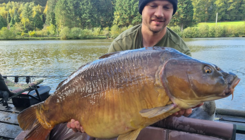 A 43 lb fish from La Fonte, Best of the trip, Oct 2022