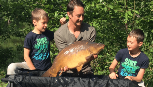 A 28 lb carp from La Fonte, Steven Dawson, Jun 2017