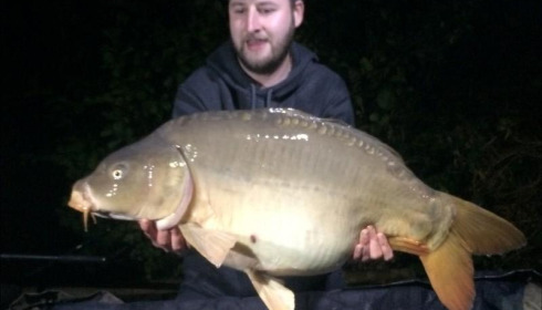 A 30 lb 1 oz carp from La Fonte, Michael Doggrell, Oct 2018