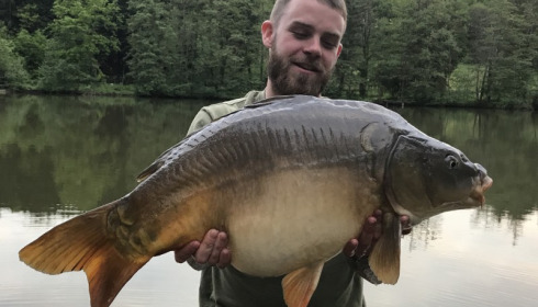 A 24 lb 1 oz carp from La Fonte, Michael Latimer, May 2017